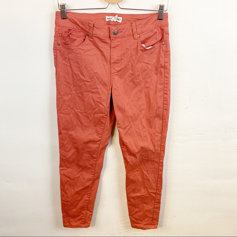 Artisan l Rust Straight Leg Pants